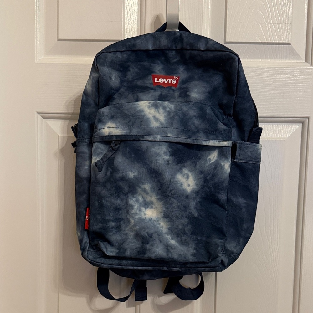 Levi's Dark Blue Tie-Dye Backpack